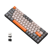 Maxbell Mechanical Keyboard 2 Connection Methods PBT Key Caps Keypad for Laptop Style A