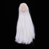 Max 1/6 Male BJD Doll White Hair Head Sculpt Ball-Jointed Doll Body Parts Accs