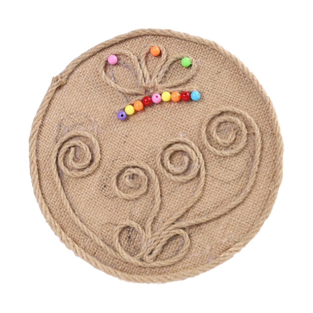Max Children DIY Material Handmade Wood Crafts Kids Birthday Gift brown