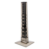 Max Stable Acrylic Makeup Brushes Holder Display Drying Rack Brushes Organizer Brown