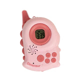 Maxbell Kids Walkie Talkies Toys Family Walky Talky Cartoon for Outside Spring Gifts Pink