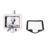 Maxbell T-Shape T Handle Lock Toolbox for Truck Trailer Camp Stainless Steel Folding