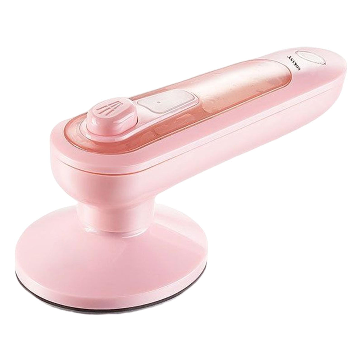 Maxbell Steam Iron Ceramic Soleplate 360 Degree Ironing for Household Traveling Pink