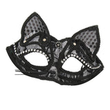 Maxbell Luxury Masquerade Ball Mask Cosplay Costume Lace Masks Girls Dress Up Black Without Hair