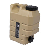 Maxbell Food Grade Water Storage Bucket with Faucet Jug Durable for Home Khaki