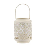 Maxbell Votive Tealight Candle Holder Ornament Candlestick for Shelf Fireplace Hotel White