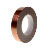 Maxbell Pro Single Conductive Self Adhesive EMI Copper Foil Shielding Tape 2.5CM*50M Guitar Slug and Snail Barrier