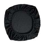 Maxbell Chair Seat Cover Dining Room Chair Seat Slipcover Removable Washable Black