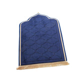 Maxbell Worship Mat Floor Carpet Thickened Floor Mat Prayer Mat for Wedding Travel Blue Large