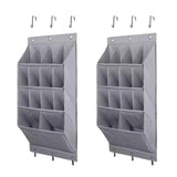 Maxbell Collapsible Door Shoe Rack Organizer Storage Pouch for Wardrobe Home Wall 14 Pockets