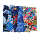 Maxbell 5pcs 20x25cm Colorful Cotton Patchwork Sewing Quilt Fabrics Bundle D 20X25CM