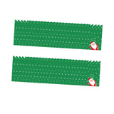 Maxbell 50Pcs Christmas Treats Bag Wrapping Bags with Ties for Xmas Present New Year Green