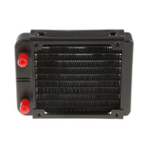 Max Aluminum Computer CPU 10 Pipes Water Cooling Radiator System 120mm