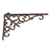 Max Maxb Antique Vintage Style Heavy Duty Cast Iron Shelf Bracket Wall Mounted S
