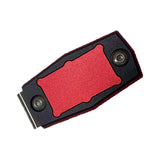 Maxbell Magnetic Chalk Belt Clip Billiard Hold Chalk Case Practical Tool Black Red
