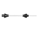 Maxbell Bike Wheel thru Axle Adaptor for Truing Stand Universal Cycling 12/15/20mm Black