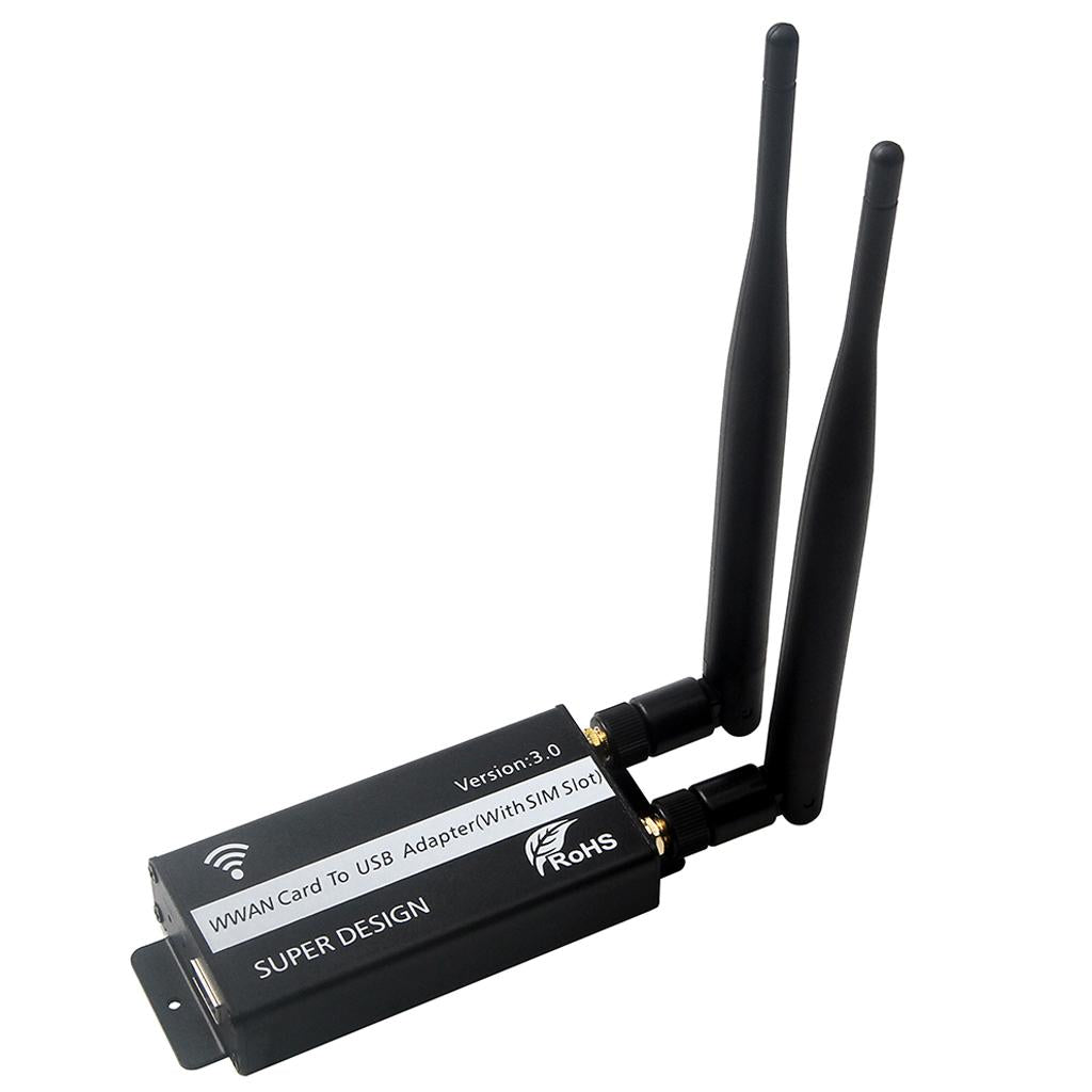 Max NGFF(M.2) to USB 3.0 Adapter With SIM Card Slot for WWAN/LTE/4G Module