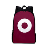 Maxbell Tv Korean Squid Game Backpack Bag Sport Bag Casual School Bag for Boy Girl Round