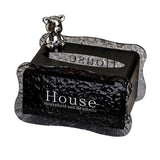 Maxbell Tissue Box Holder Decorative Luxury Napkin Holder for Restaurant Bedroom Car black bear