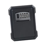 Maxbell Portable Key Storage Lock Box 4 Digit Password Key Storage Case for House Black