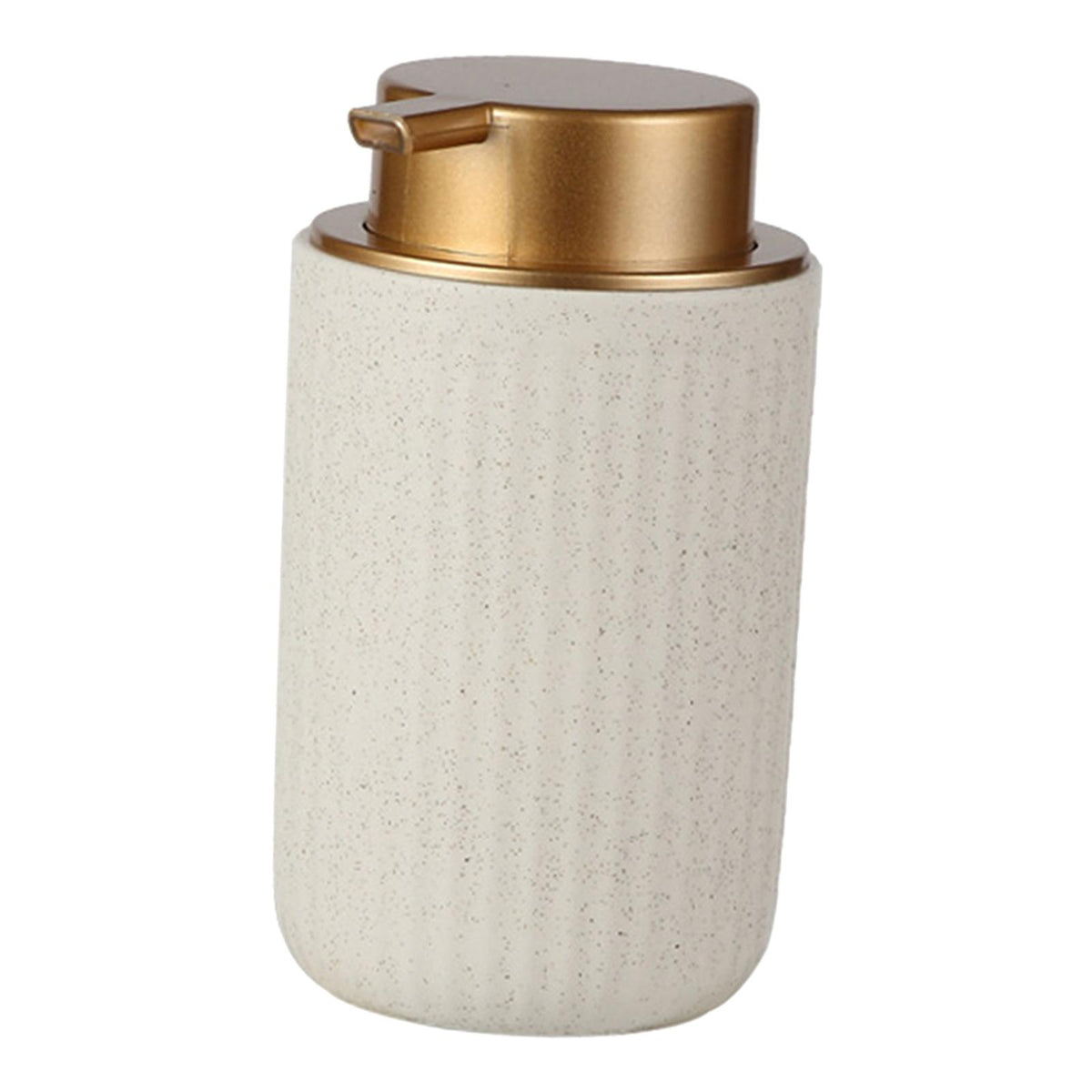 Maxbell 400ml Soap Dispenser Bottle Body Wash Pump Bottle for Hotel Home Bathroom Beige