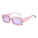 Maxbell Driving Glasses Traveling Travel Summer Rectangle Sunglasses for Women Men Violet