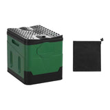 Maxbell Camping Folding Toilet Multifunctional Car Bucket Toilet for Boat RV Fishing Black Green