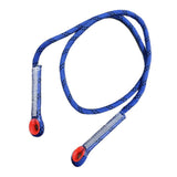 Maxbell Climbing Knotted Pre-sewn Eye-to-Eye Prusik Loop Cord Static Rope Blue 150cm