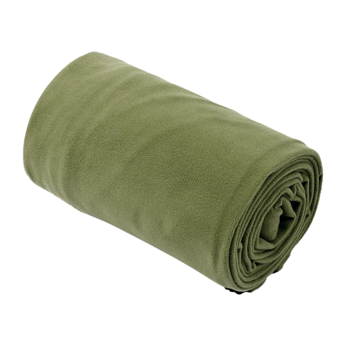 Maxbell Soft Fleece Sleeping Bag Liner Business Backpacking Thermal Camping Blanket Dark Green