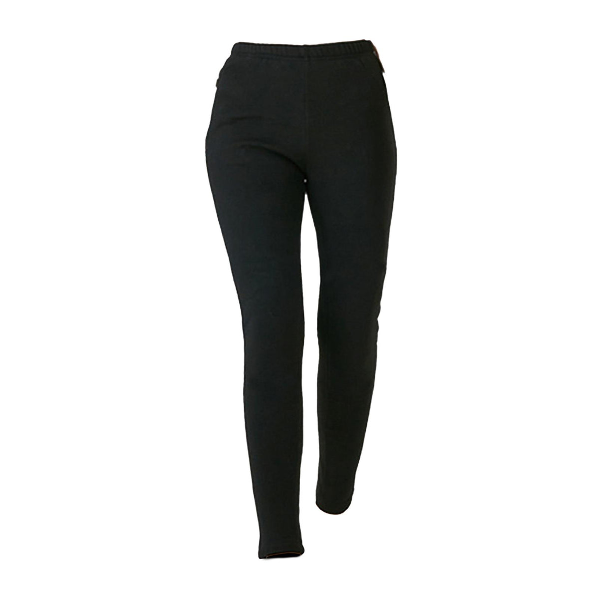Maxbell Winter Electric Heated Pants USB Powered Rechargeable Electric for Skiing L Black