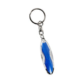 Maxbell Anti Static Key Chain Human Body Car Static Releaser for Daily Use Blue