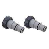 Maxbell 2 Pieces Replacement Hose Adapters with Collar for Threaded Connection