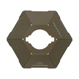 Maxbell Camping Lampshade Compatible Outdoor Lamp Cover for Kitchen Farmhouse Office Green