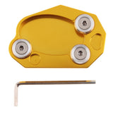 Maxbell Side Stand Extension Pad for Kawasaki Z1000 ZX6R ZX10R ER6N Ninja 650 Gold