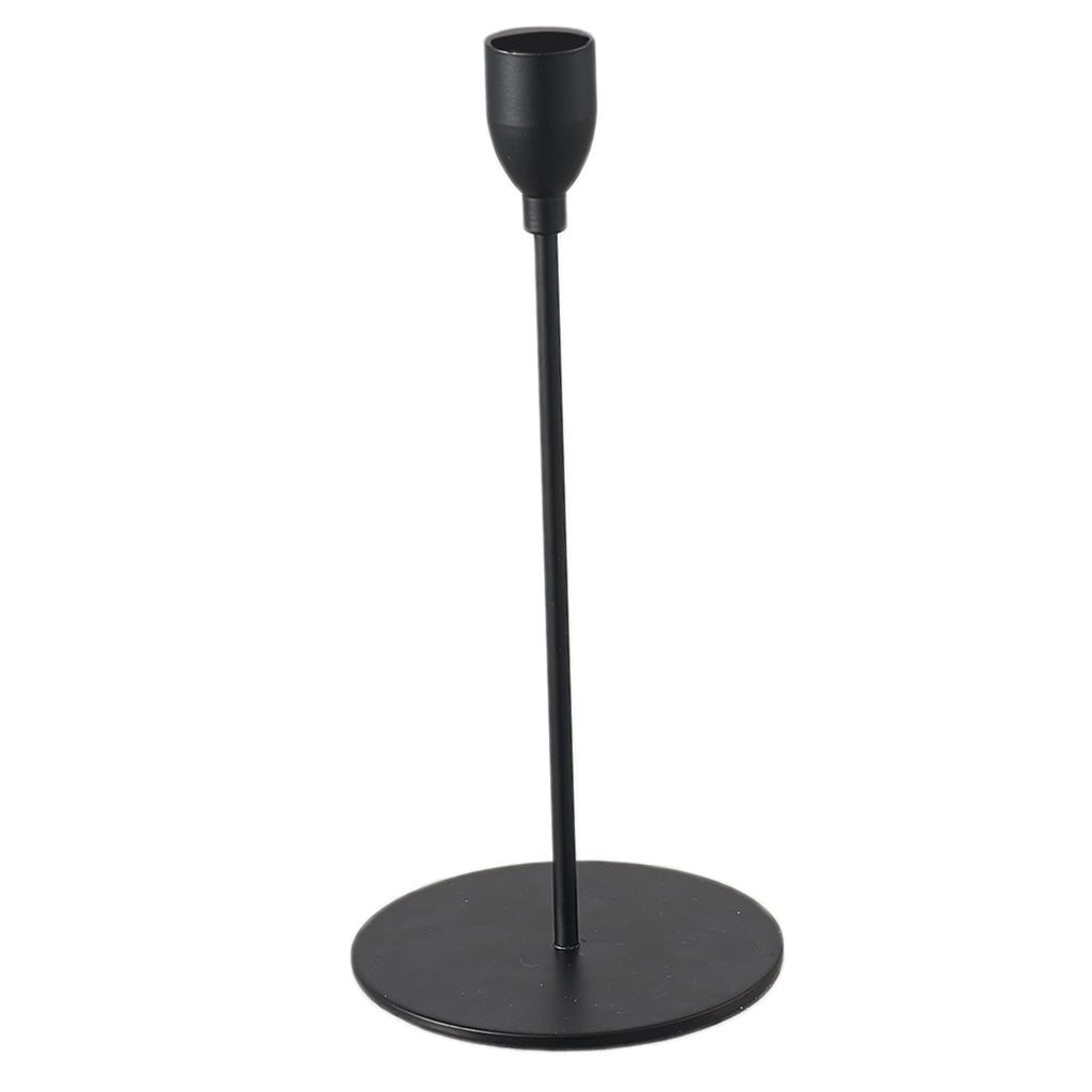 Maxbell Black Metal Candle Holders for Taper Candles Decorative Candlestick Holder S