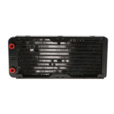 Max Aluminum Computer CPU 10 Pipes Water Cooling Radiator System 240mm G4/1