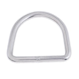 Maxbell Marine Grade 316 Stainless Steel Welded D Ring Fitting Hardware 65x58 mm