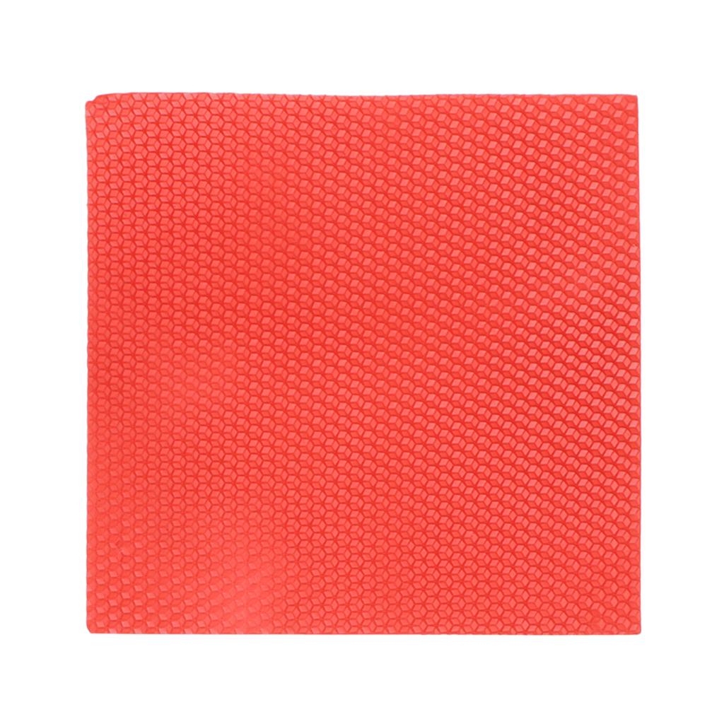 Maxbell 20x20cm honeycomb beeswax slice pieces for pillar candle taper DIY  red
