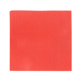 Maxbell 20x20cm honeycomb beeswax slice pieces for pillar candle taper DIY  red