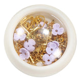 Max 3D Nail Art Decoration Flowers Gemstones Nail Tips Rhinestones Charms 07