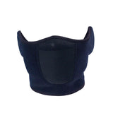 Maxbell Windproof Half Face Mask Earmuffs Breathable for Mountaineering Motorcycling Navy Blue