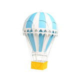 Maxbell Hot Air Balloon Ornament Pendant Decorative Home Desktop Scene Layout Light Blue