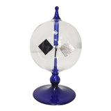 Maxbell Solar Power Crookes Radiometer Home Desk Spinning Vanes Decor Blue