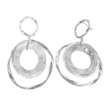 Maxbell Fashion Trend Women Drop Earrings Hollow Earrings Elegant Gifts for Daily Silver