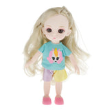 Maxbell 13 Jointed Female Doll Body Part for 16cm BJD Doll Replacements E