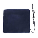 Maxbell Portable 12V Electric Car Blanket Warm Blanket for Truck Tailgating Trip Blue