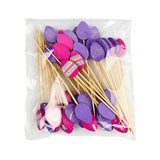 Maxbell 100x Fruit Picks Sandwiches Appetizers for Celebration Summer Party Easter Egg