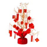 Maxbell New Year Money Tree Desktop Adornment for Shopping Mall Spring Festival 50cm