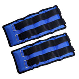 Maxbell 2x Wrist Ankle Weights Women Men Strength Training Arm Leg Weight Straps 3KG 35x14cm