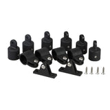 Maxbell 12Pcs Marine Boat Cover Nylon Hardware Accessories for Ship Traveling 22mm